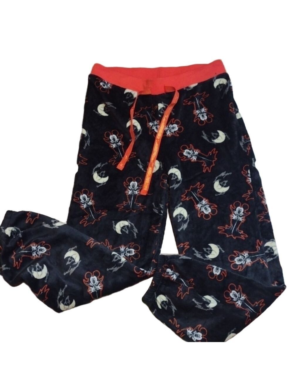 Disney Mickey Mouse Fleece Jogger Pajama Bottoms Size Large